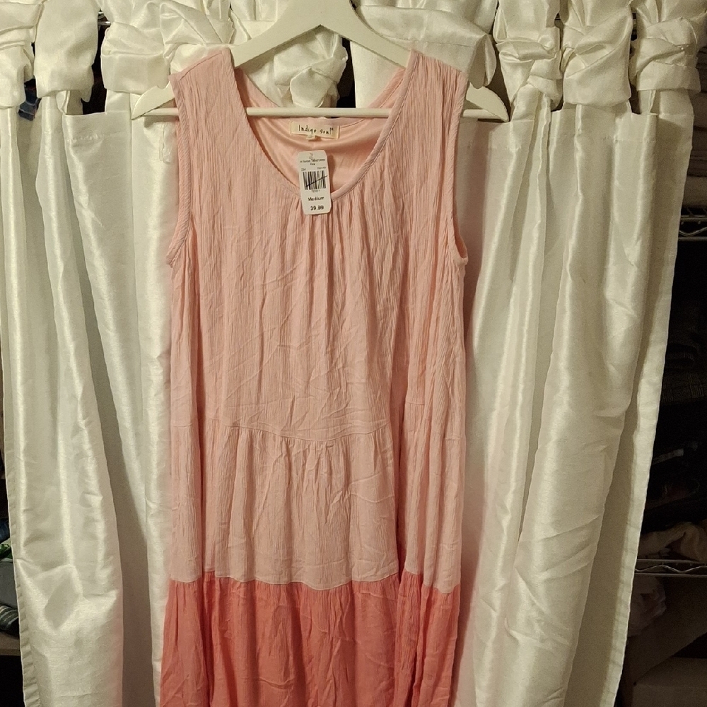 Indigo Soul Pink Dress Med 🩷🩷🩷🩷